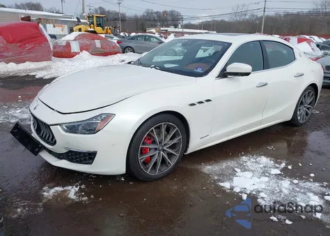2019 Maserati Ghibli S Q4 Granlusso from USA, damaged, VIN ZAM57YTL7K1317790